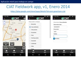 Using science knowledge and expert feedback to accelerate local adoption: climate smart technologies and practices meet ICT tools - experiences of including mobile-phone based tools in research