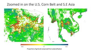 A Geospatial Analysis of Future Food Demand and Carbon- Preserving Cropland Expansion: Implications for Tropical Regions