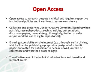 Knowledge Management in Agricultural Research in the CGIAR and CIAT: lessons learnt and Future Opportunities 