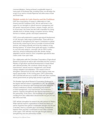 CIAT Strategy 2014–2020: Building Future an Eco-Efficient