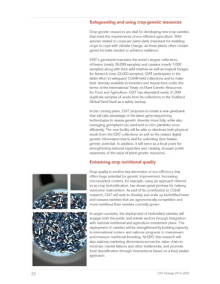 CIAT Strategy 2014–2020 