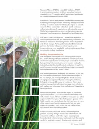 CIAT Strategy 2014–2020 