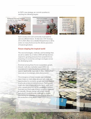 CIAT Strategy 2014–2020 A Synthesis