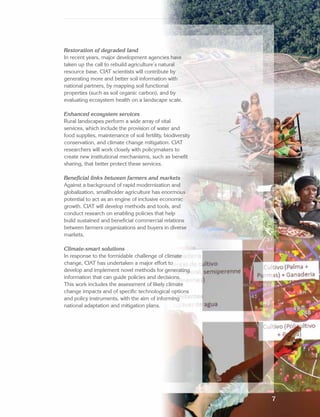 CIAT Strategy 2014–2020 A Synthesis