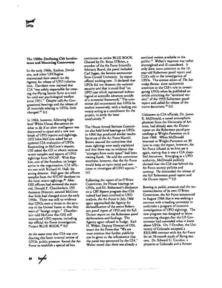 Cia ufo study 1947 to 1990