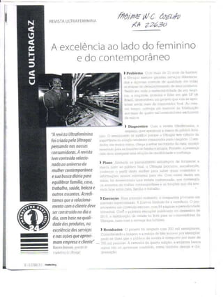 CIA ULTRAGAZ -  A Excelência ao lado Feminino e do Contemporâneo