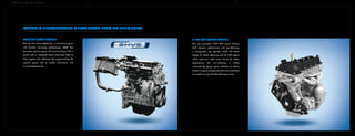 4860_Ciaz_Hybrid_Brochure 1615
DDiS 200 DIESEL ENGINE
The new Ciaz Smart Hybrid has a 1.3 (l) diesel engine
with Variable Geometry Turbocharger (VGT) that
generates optimum power and excellent torque. This is
paired with an Integrated Starter Generator (ISG), to
help improve fuel efficiency by supplementing the
engine’s power and to enable acceleration and
all-round performance.
DYNAMIC PERFORMANCE MEETS CLASS LEADING EFFICIENCY.
K 14B VVT PETROL ENGINE
The new generation K14B VVT engine delivers
both dynamic performance and fuel-efficiency.
It incorporates new Cylinder Head and Piston
Design for better efficiency and the VVT system
which optimises intake valve timing for better
performance. The fuel-efficiency is further
enhanced by paying special attention to reduce
friction in engine components. This also contributes
to smooth running and reduced engine noise.
 