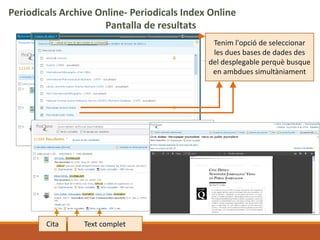 Periodicals Archive Online - Periodicals Index Online
Pantalla de resultats
Cita-Resum
Text complet
 