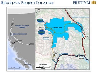 4
BRUCEJACK PROJECT LOCATION
 