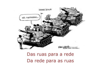 Das ruas para a rede Da rede para as ruas 
