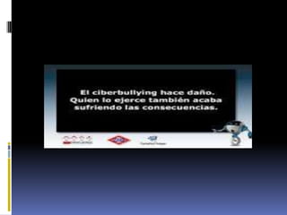 Ciberbullyng y grooming  