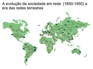 A evolução da sociedade em rede: (1850-1950) a era das redes terrestres 