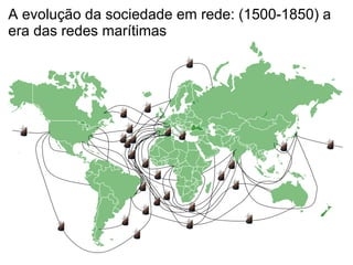 A evolução da sociedade em rede: (1500-1850) a era das redes marítimas 