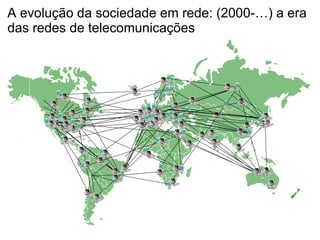 A evolução da sociedade em rede: (2000-…) a era das redes de telecomunicações 