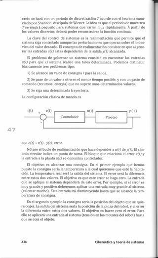Cibernetica y teoría de sistemas