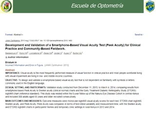 Escuela de Optometría
 