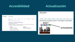 UACH | 2019
Accesibilidad Actualización
 