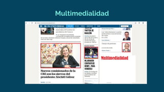 UACH | 2019
Multimedialidad
 
