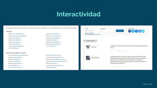 UACH | 2019
Interactividad
 