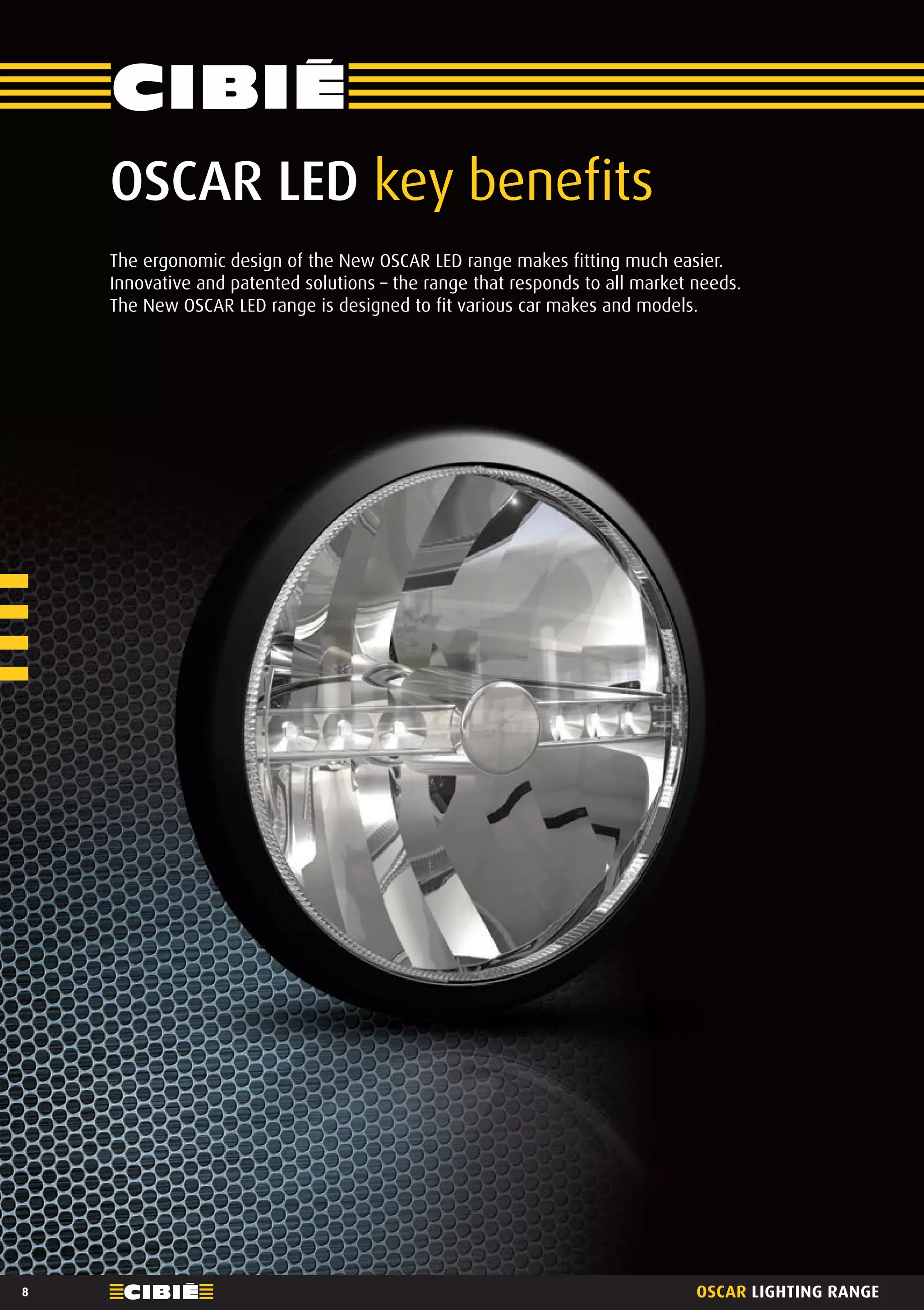 Cibié OSCAR additional headlight range 2014 968317 English catalogue PDF