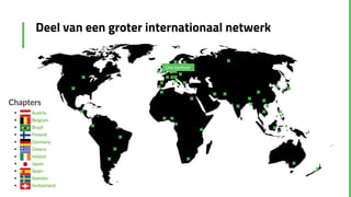 Deel van een groter internationaal netwerk
Ons kantoor
 