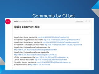 Comments by CI bot
 