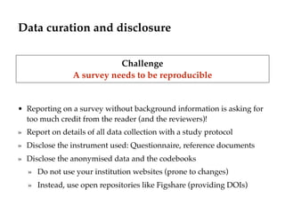 Survey Research in Software Engineering | PDF