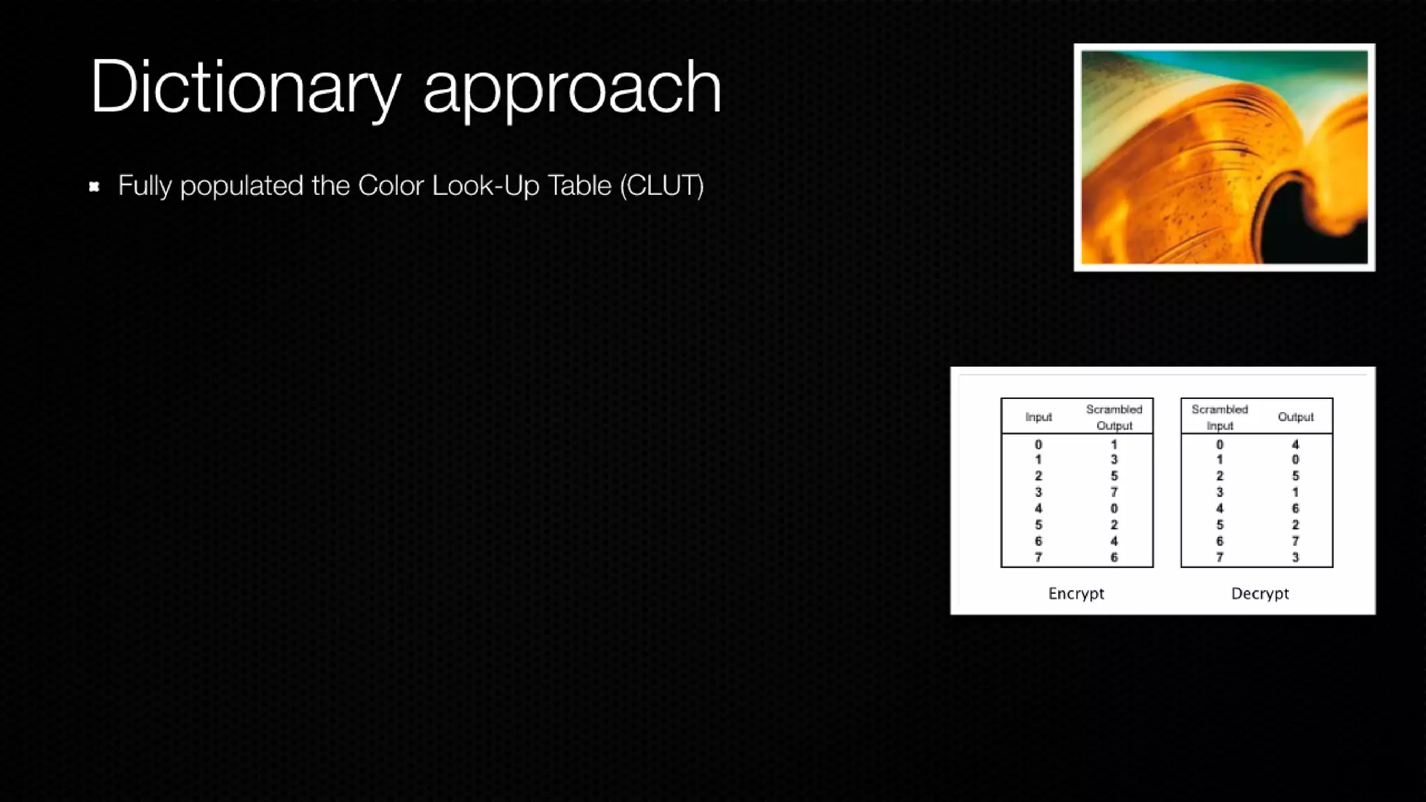 Color Scrambling for Secure Digital Content Distribution