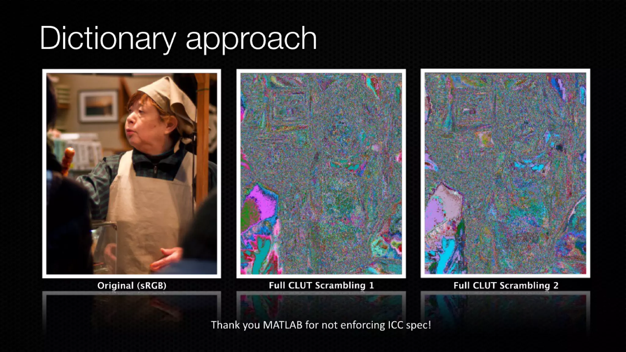 Color Scrambling for Secure Digital Content Distribution