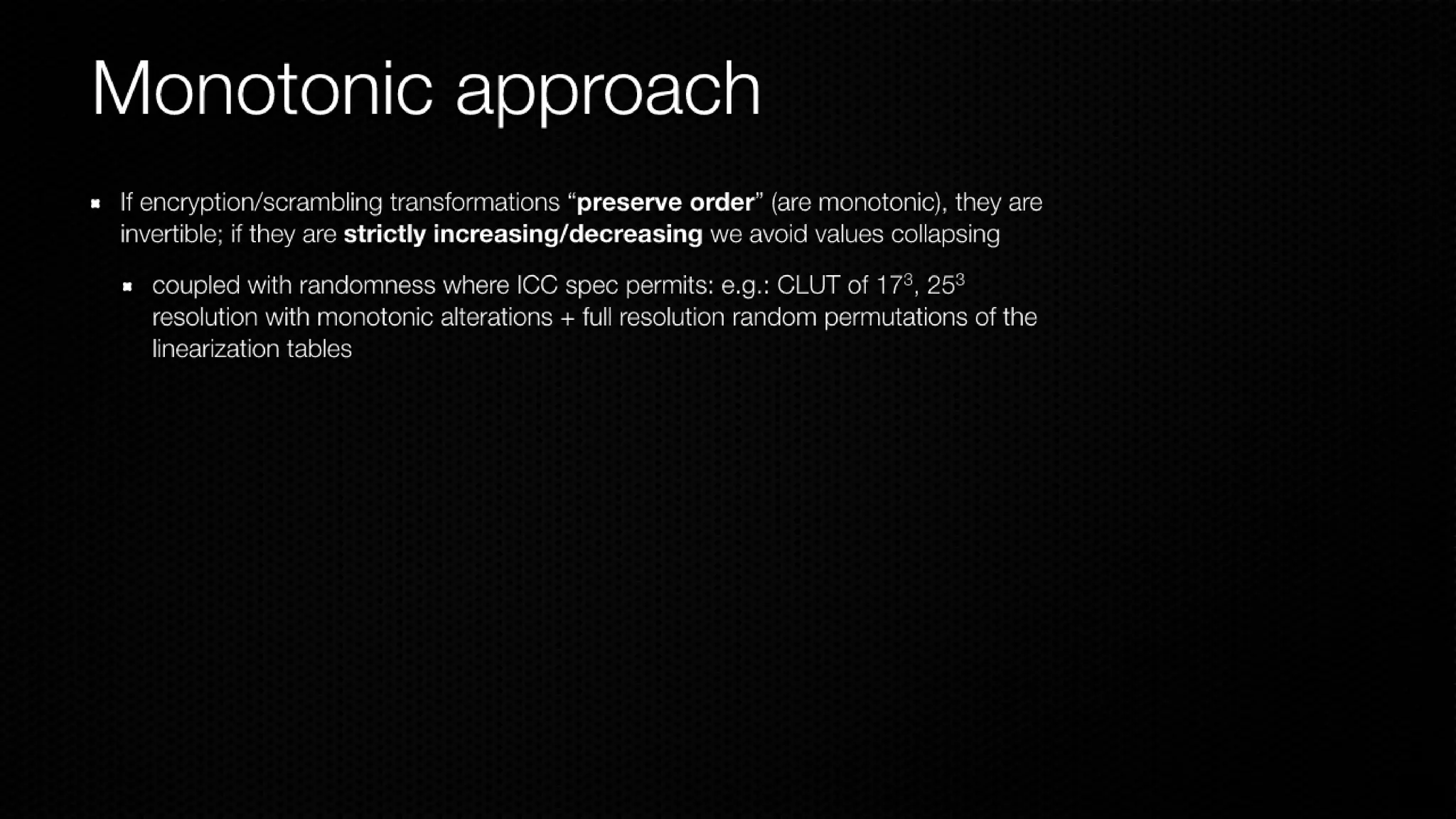 Color Scrambling for Secure Digital Content Distribution