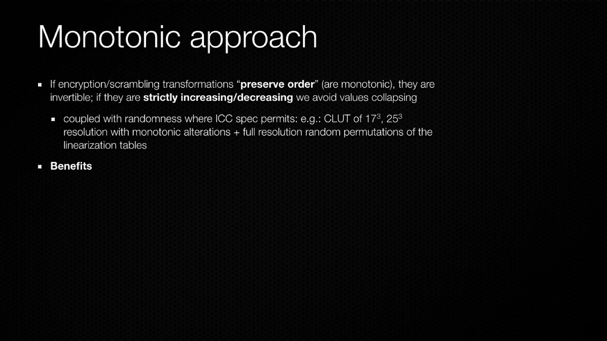 Color Scrambling for Secure Digital Content Distribution