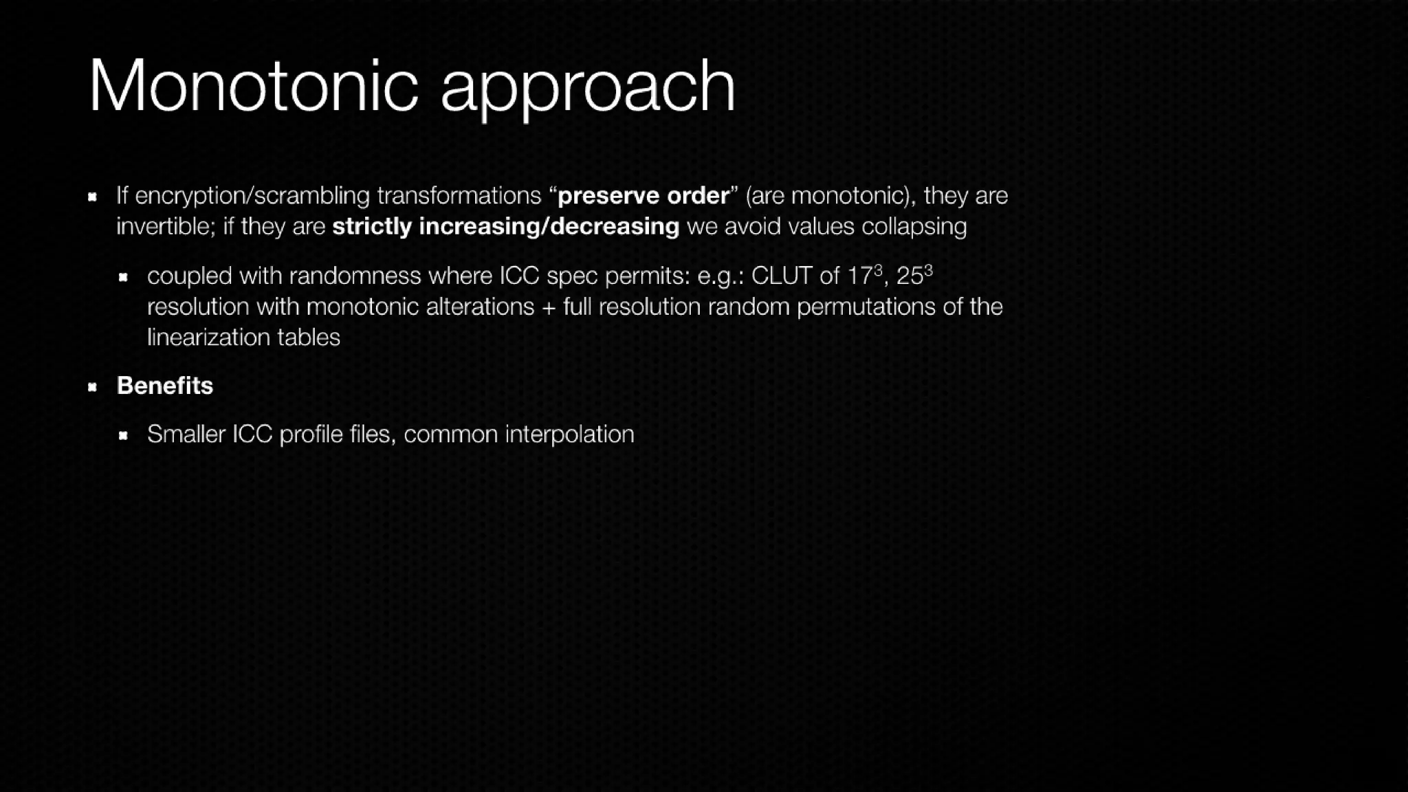 Color Scrambling for Secure Digital Content Distribution
