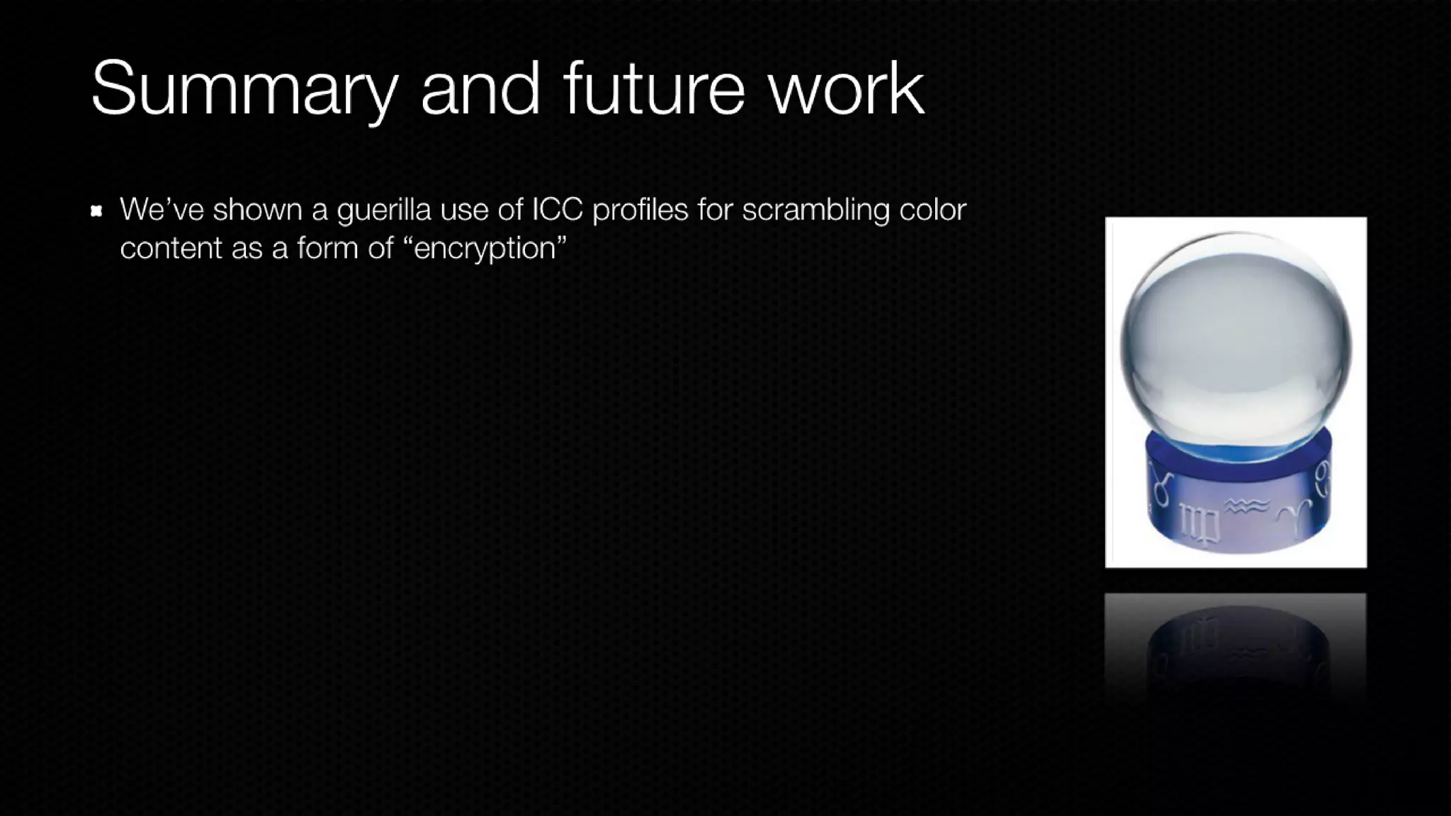 Color Scrambling for Secure Digital Content Distribution