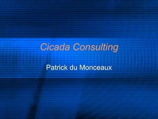 Cicada Consulting Patrick du Monceaux 