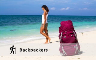 50© 2013 GroupM Knowledge | CIC
Backpackers
 