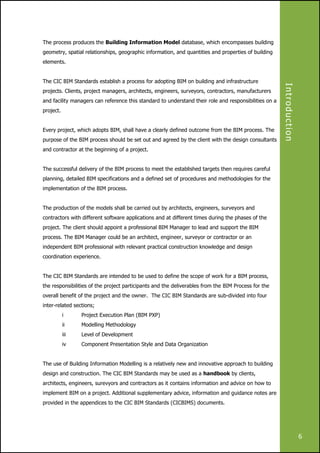 CIC BIM Standards Draft v6.1-150214 | PDF