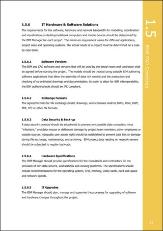 CIC Building Information Modelling Standards Draft 6.2 | PDF