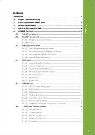 CIC Building Information Modelling Standards Draft 5.0 | PDF