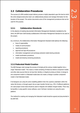 CIC Building Information Modelling Standards Draft 5.0 | PDF