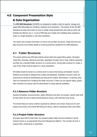 CIC Building Information Modelling Standards Draft 5.0 | PDF