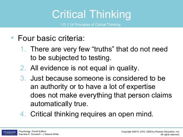 Thinking critically with psychological science answers