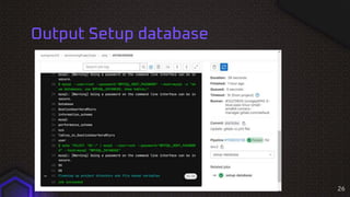 Output Setup database
26
 