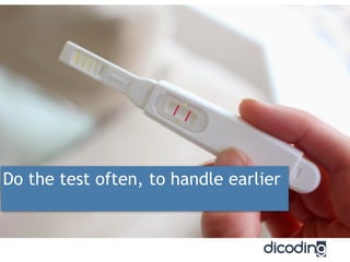 Do the test often, to handle earlier
 