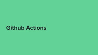 CI/CD with Github Actions | PDF