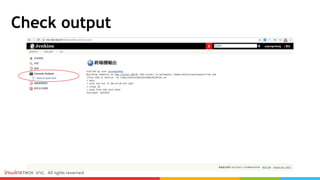 Check output
 