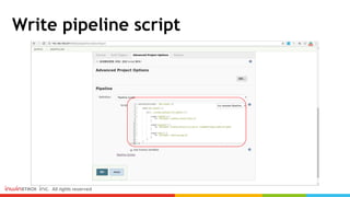 Write pipeline script
 