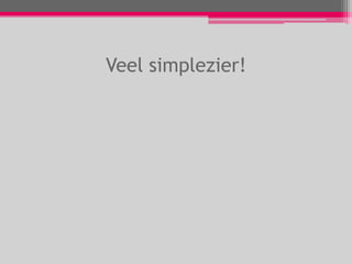 Veel simplezier!
 