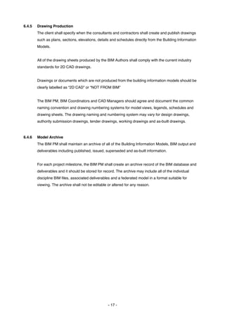 Hong Kong BIM Standards, Building Information Model - Project Execution ...