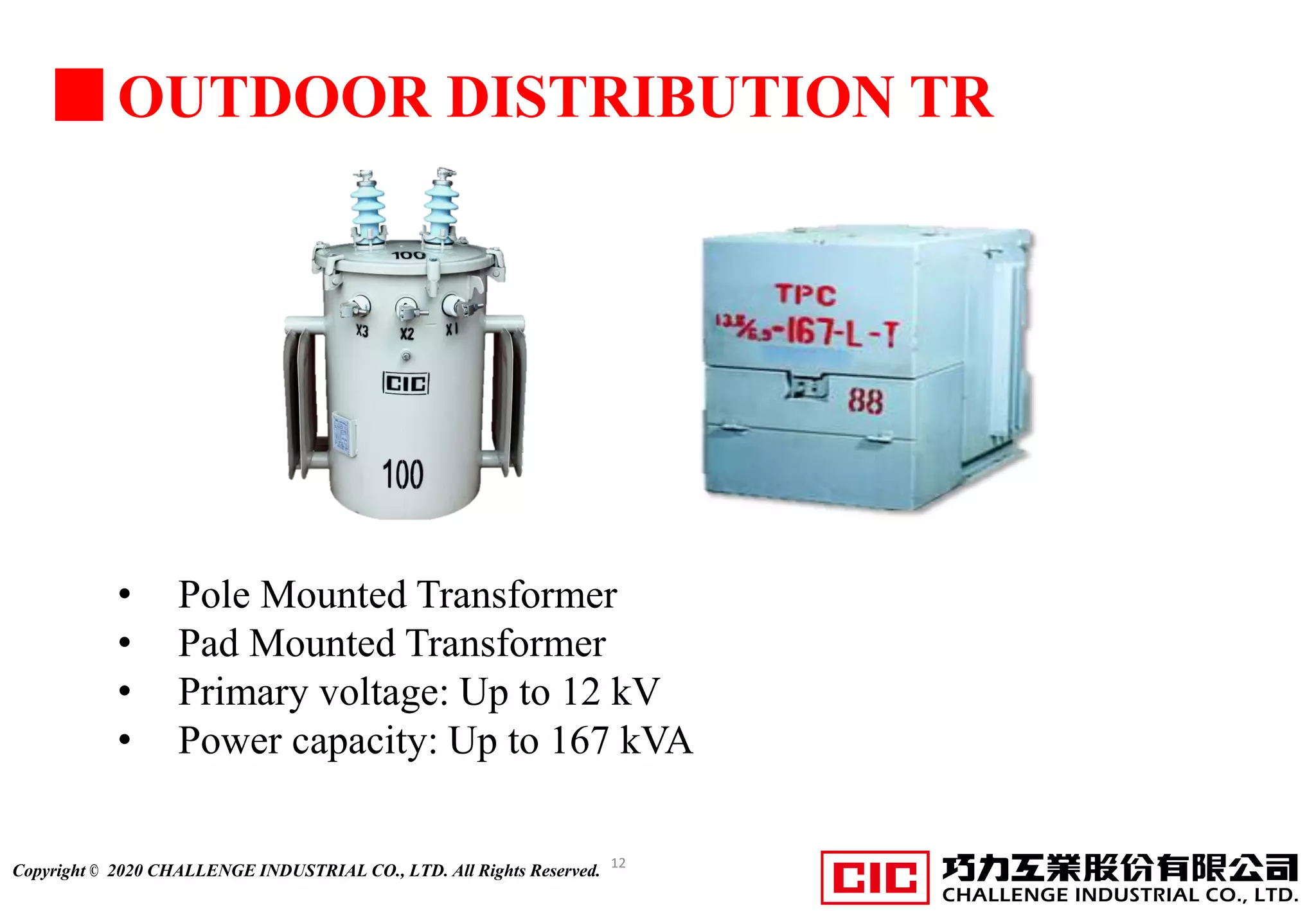 Challenge Industrial Company Introduction_Instrument transformer_Current transformer_Potential transformer