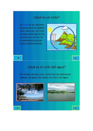 Ciclo del agua